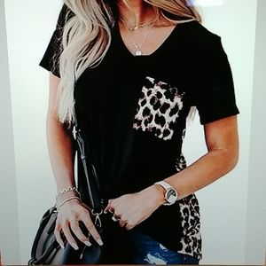 🆕NWOT Leopard Top